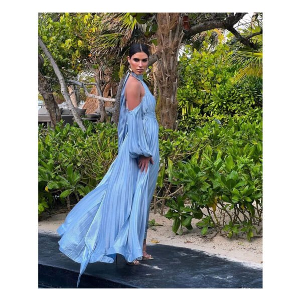 Arianna Baby Blue Dress - Image 3
