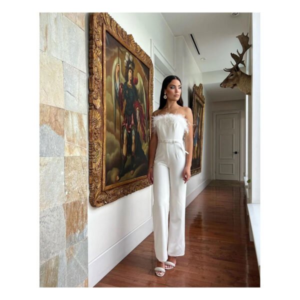 Jumpsuit Blanco Caeli
