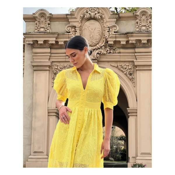 Gia Yellow Dress - Image 2