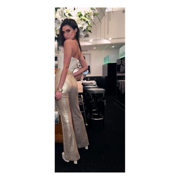 Lucila Golden Pants - Image 2