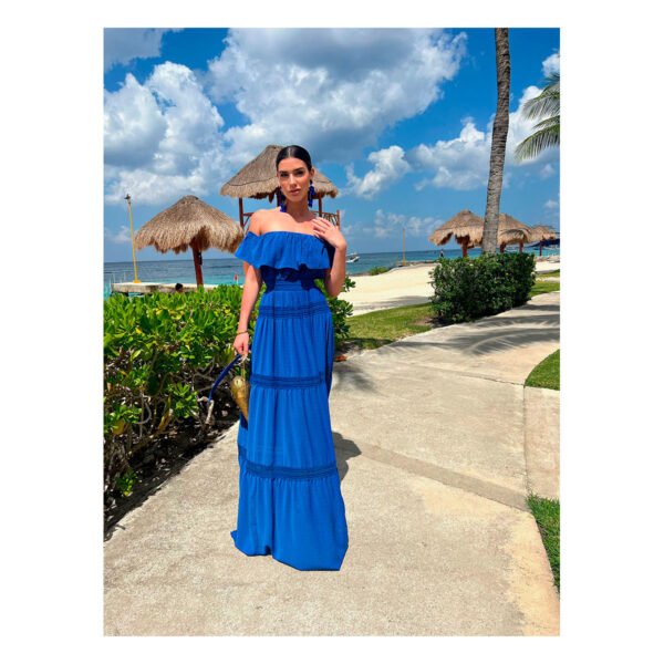 Mar Blue Dress - Image 2