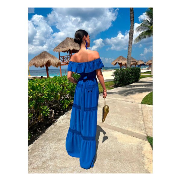 Mar Blue Dress - Image 3