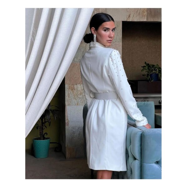 Tulip Perl White Dress - Image 4