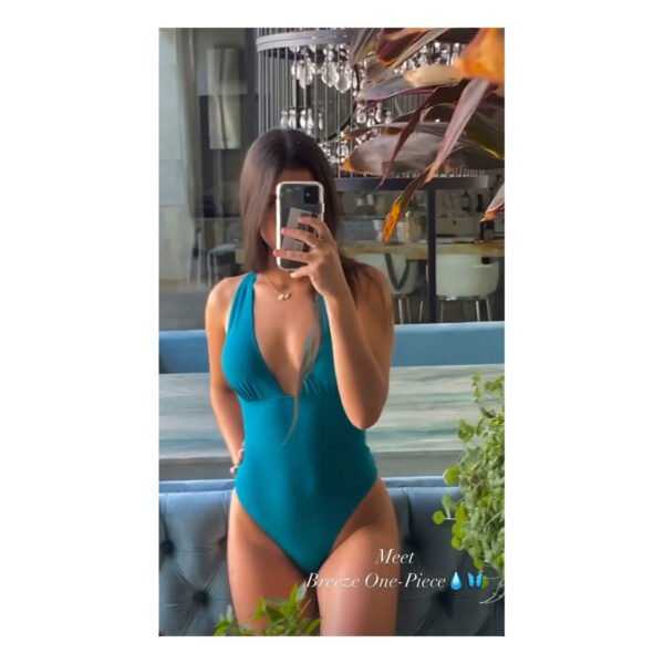 Turquise Green Swimsuit - Image 2