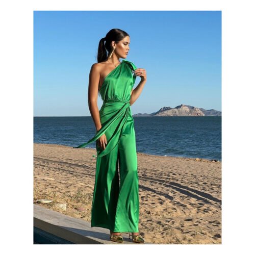 Felicia Green Jumpsuit