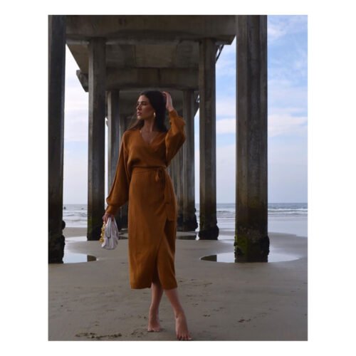 Pemma Camel Dress