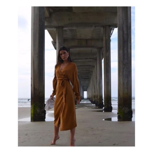 Pemma Camel Dress - Image 4