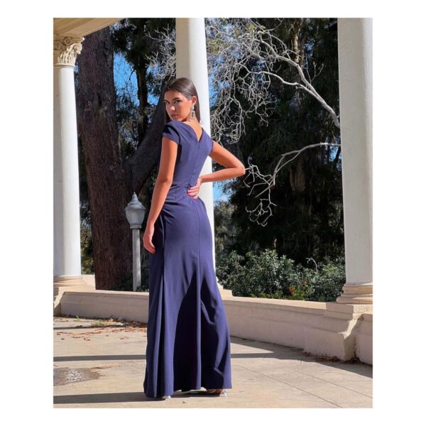 Petunia Navy Dress - Image 3