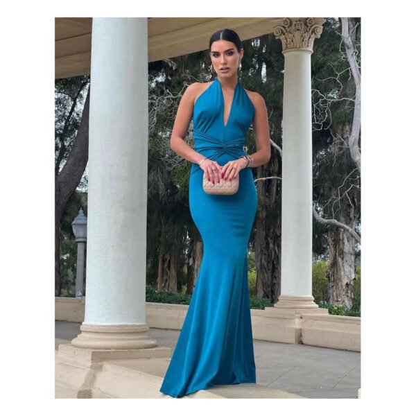 Candela Blue Dress - Image 4