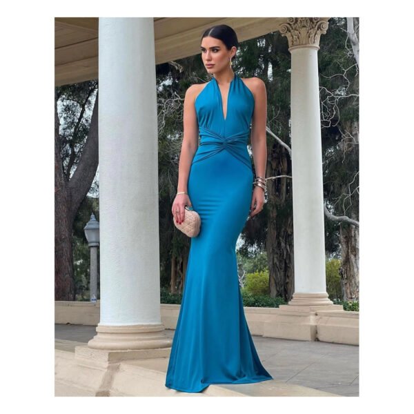 Candela Blue Dress - Image 2