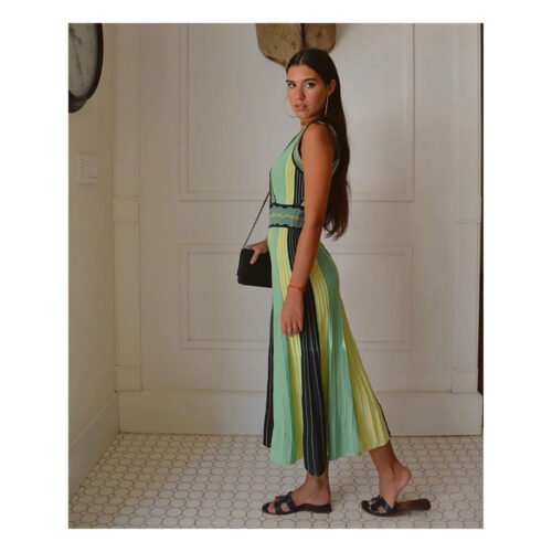 Rebeca Green Dress - Image 2