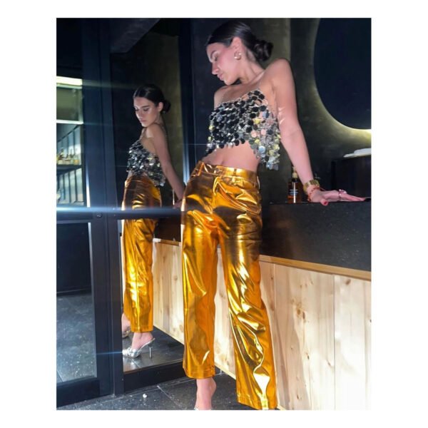Ruth Metallic Pants - Image 9