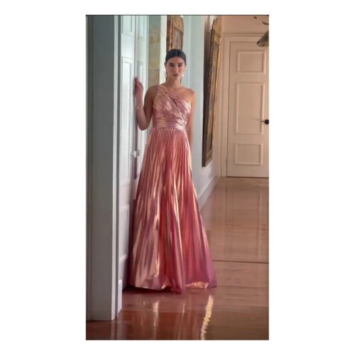 Saliha Metallic Dress - Image 8
