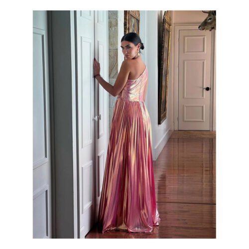 Saliha Metallic Dress - Image 10