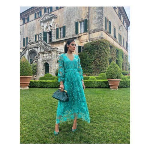 Yadira Turquese Dress