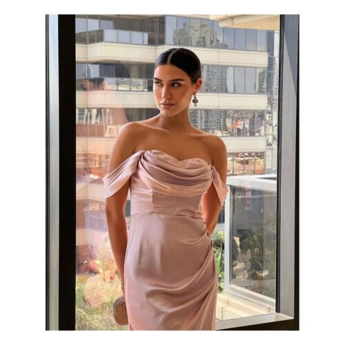 Aseret Pink Dress - Image 2