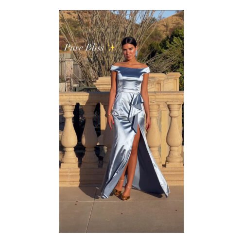 Rihanna Blue Dress