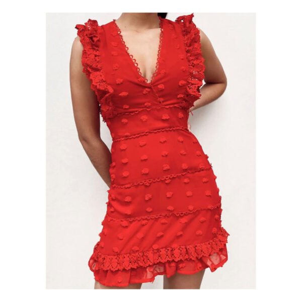 Sevilla Red Dress - Image 2