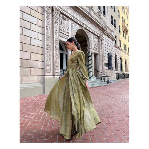 Storm Golden Dress - Image 2