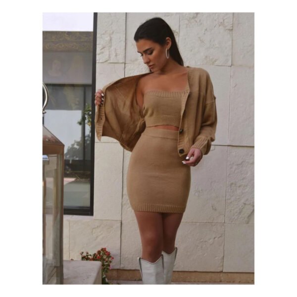 Temptation Kakhi Brown Set - Image 2