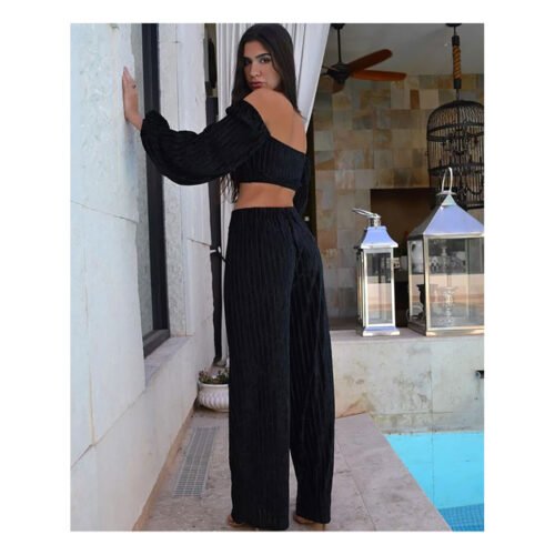 Volare Noir Black Dress - Image 2