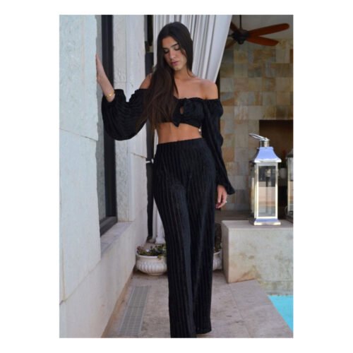 Volare Noir Black Dress