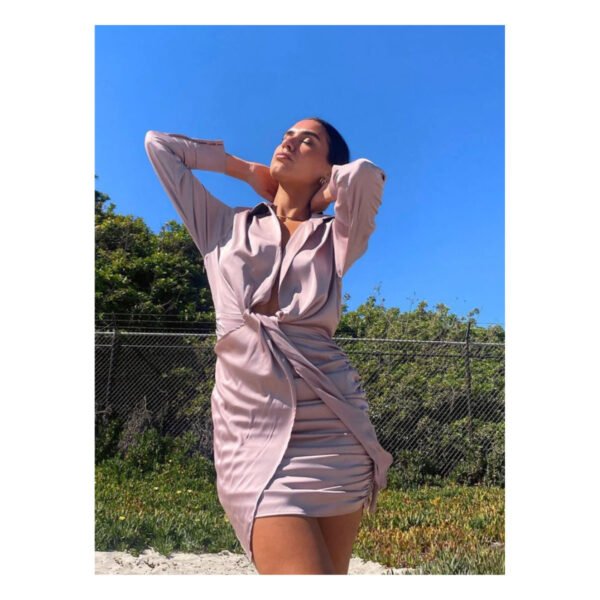 Zaira Satin Dress