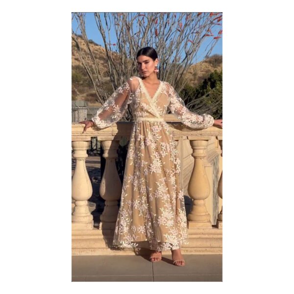 Zinnia Beige Dress