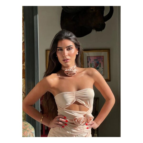 Naira Nude Dress - Image 2