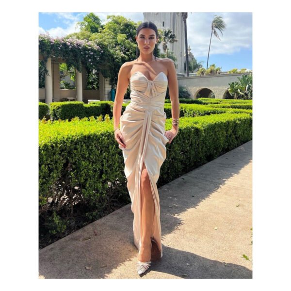 Yazmin Champagne Dress