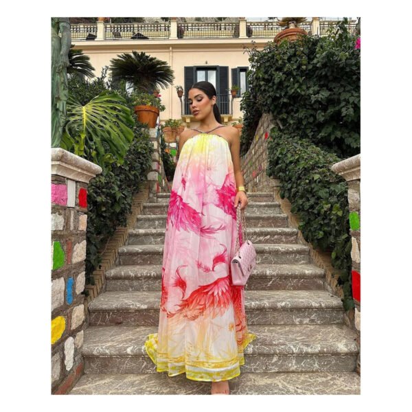 Adelaida Multicolor Dress - Image 3