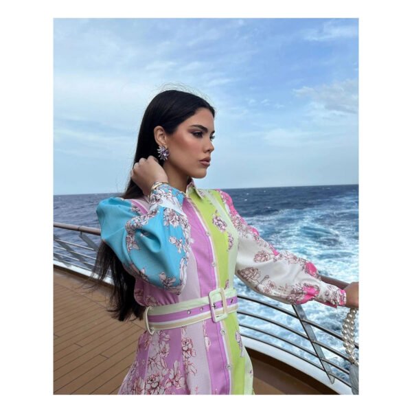 Kenia Pink Dress - Image 2