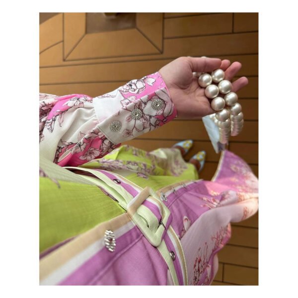 Kenia Pink Dress - Image 3