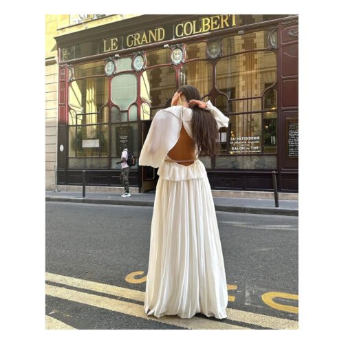 Norma White Dress - Image 3