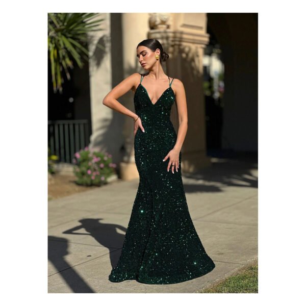 Rebekka Sequin Dress - Image 5