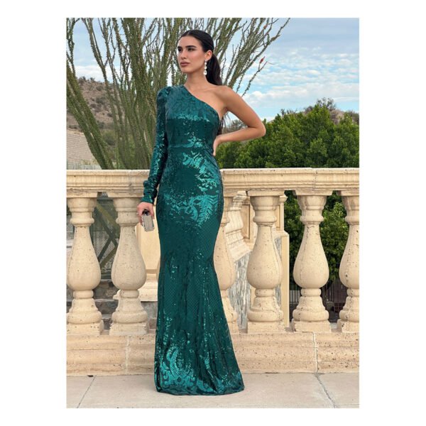 Roselyn Green Sequin Dress