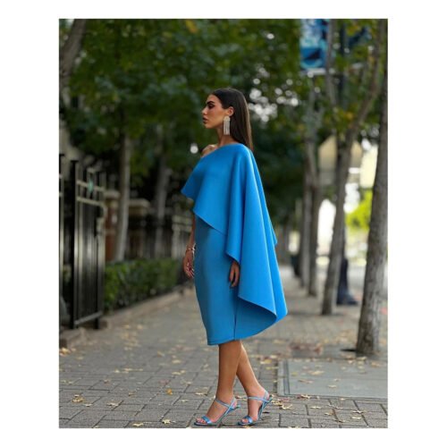 Daritza Blue Dress - Image 5