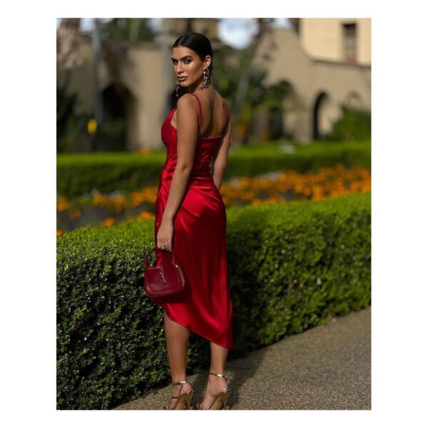 Florin Red Dress - Image 2