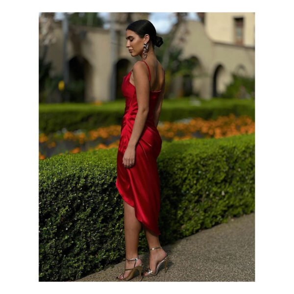 Florin Red Dress - Image 3