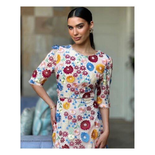 Nitzel Floral Midi Dress - Image 3