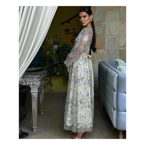 Oseisis Floral Dress - Image 4