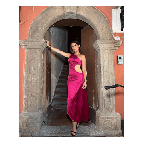 Walda Asimetric Dress - Image 8