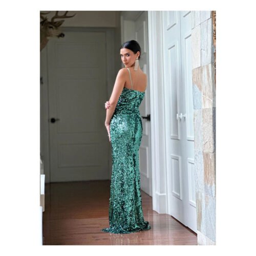 Yasneidi Green Dress - Image 3