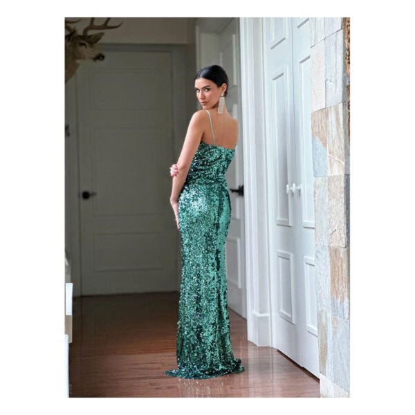 Yasneidi Green Dress - Image 3