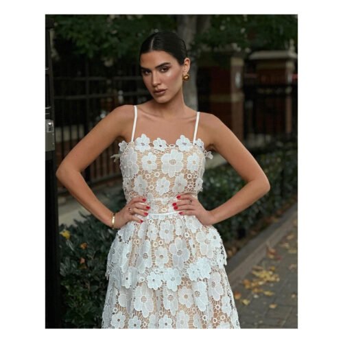 Yeniza Midi Dress - Image 5
