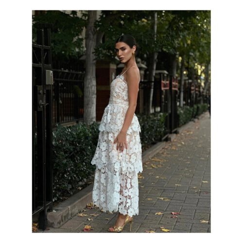 Yeniza Midi Dress - Image 6