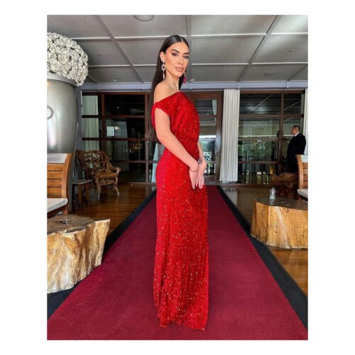 Dayyan Sequin Dress - Image 4