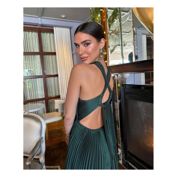 Keyra Green Dress - Image 3
