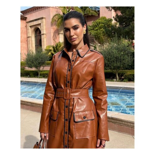 Lleana Brown Coat - Image 3