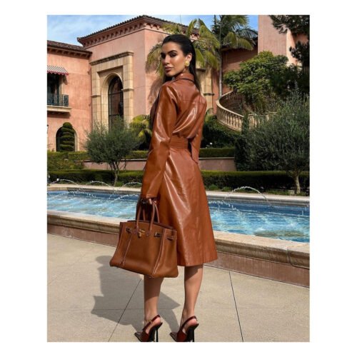 Lleana Brown Coat - Image 2